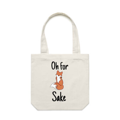Oh for fox sake Carrie Tote Thumbnail