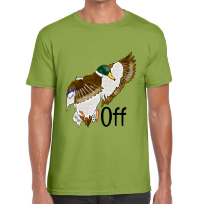 Duck Off mens soft style tee Thumbnail