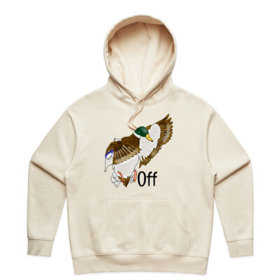 Duck off Womens heavy hoodie  Thumbnail