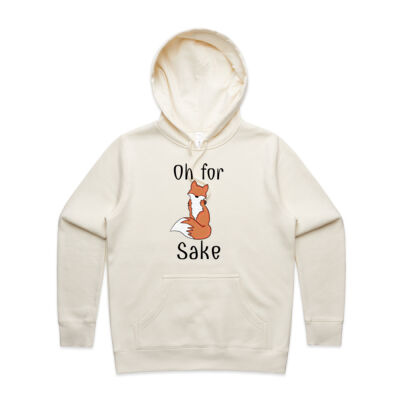 Oh for fox sake Womens stencil hood Thumbnail