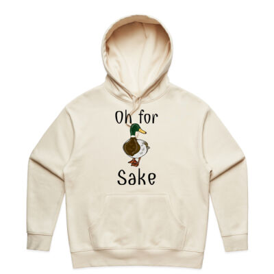 Oh for Duck sake Womens heavy hoodie Thumbnail