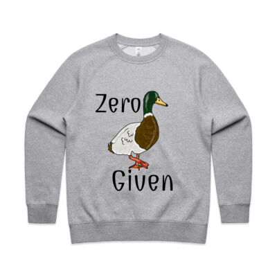 Zero duck given Womens supply crew Thumbnail