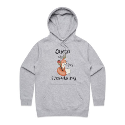 Queen of foxing everything Womens supply hood Thumbnail