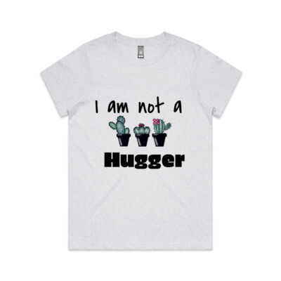 I’m not a Hugger Womens Maple Tee Thumbnail
